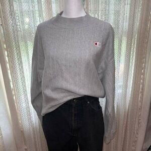 Vintage Reverse Weave Sweatshirt‎ - Vintage Cropped Pullover - Champion Pullover
